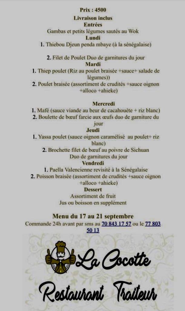 La cocotte restaurant traiteur - Anaresto